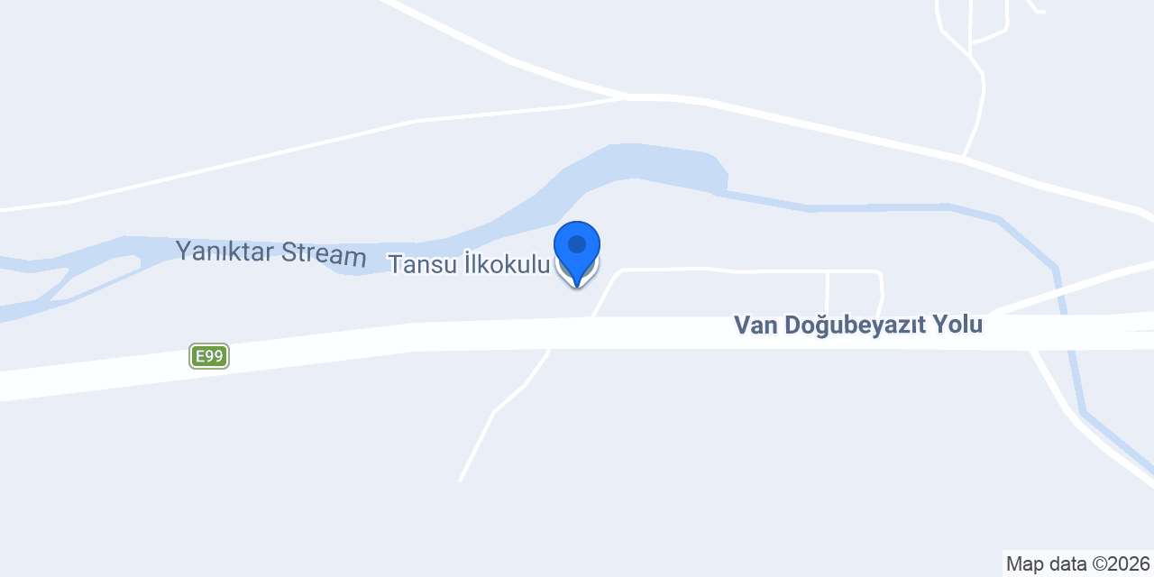 Tansu İlkokulu konumu