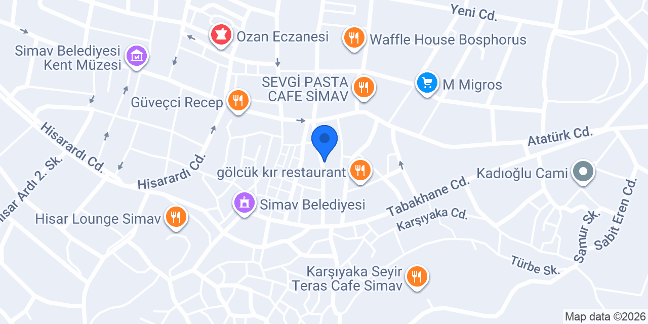 Gül Butik konumu