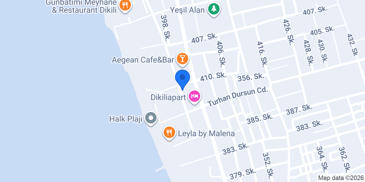 Emot Marin Dikili Tanıtım Ofisi konumu
