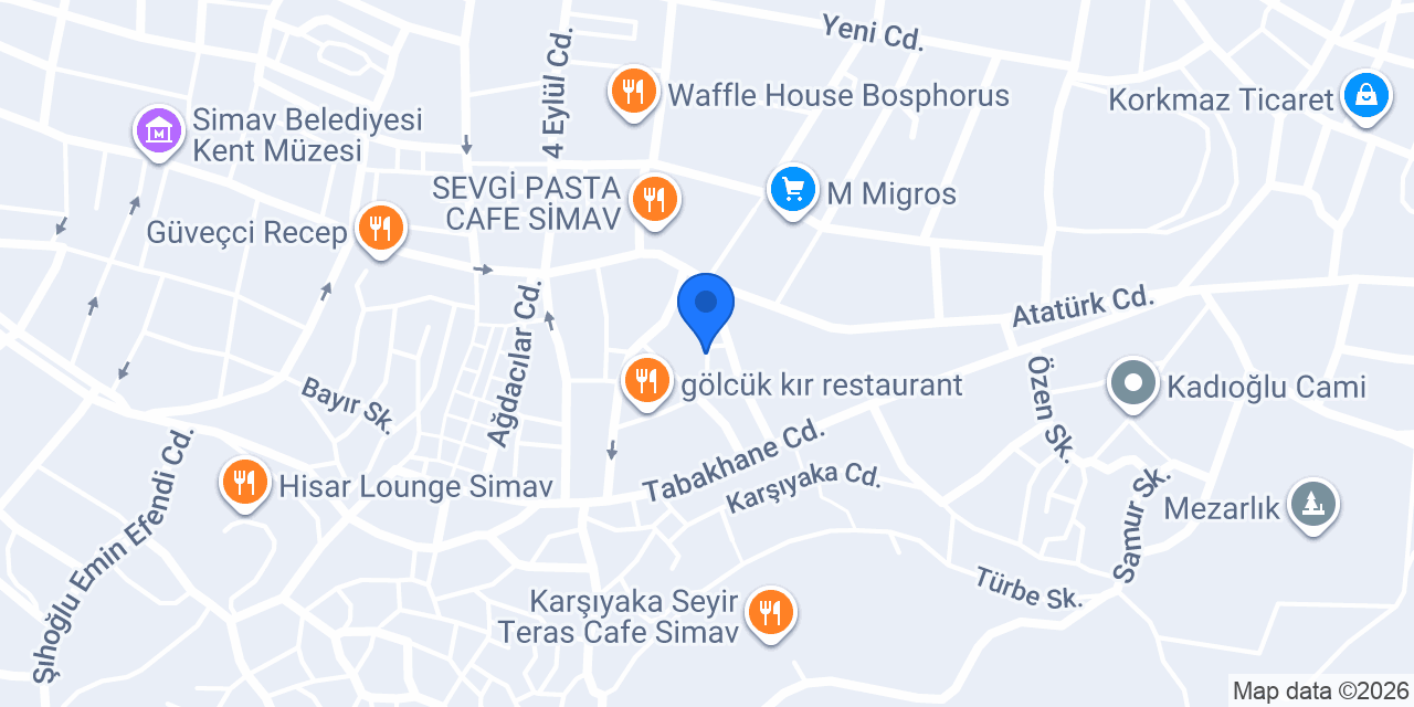 Bahadır Eczanesi konumu