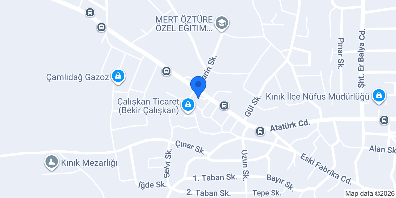 Petrol Ofisi konumu