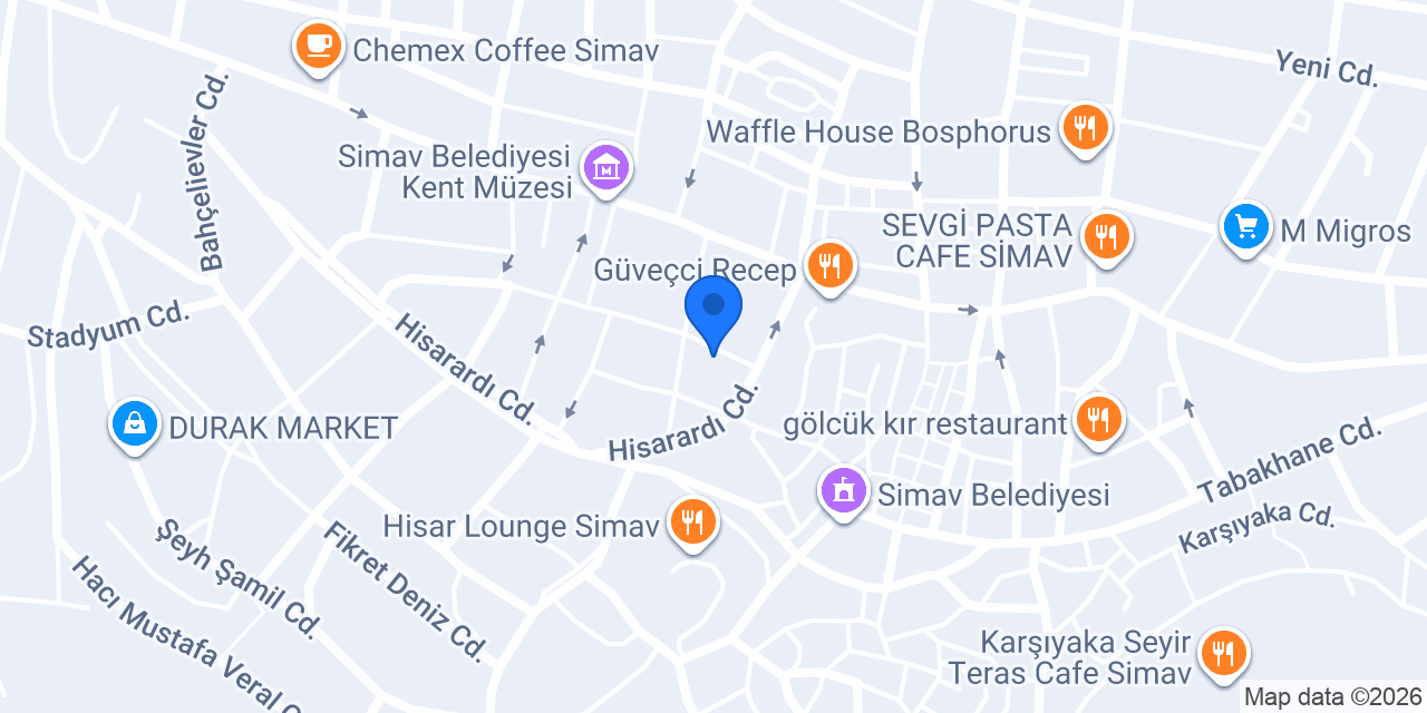 ÇİKOLATA KİTAP KAHVE konumu