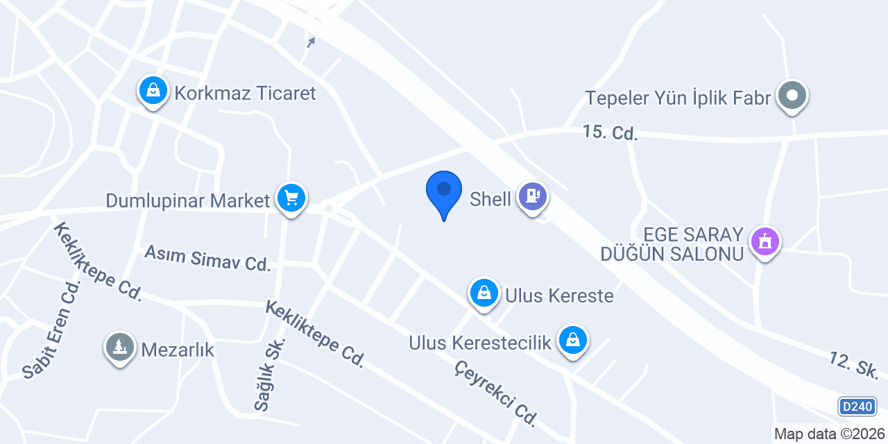 Hazıroğlu Tekstil Boyama konumu