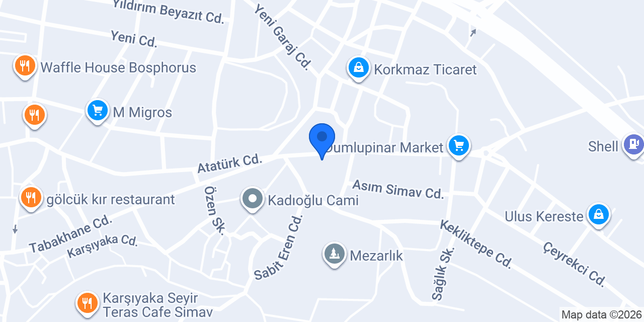 Karışığım çay evi konumu