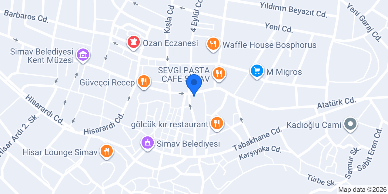 KÜBRA ATEŞ ECZANESİ konumu