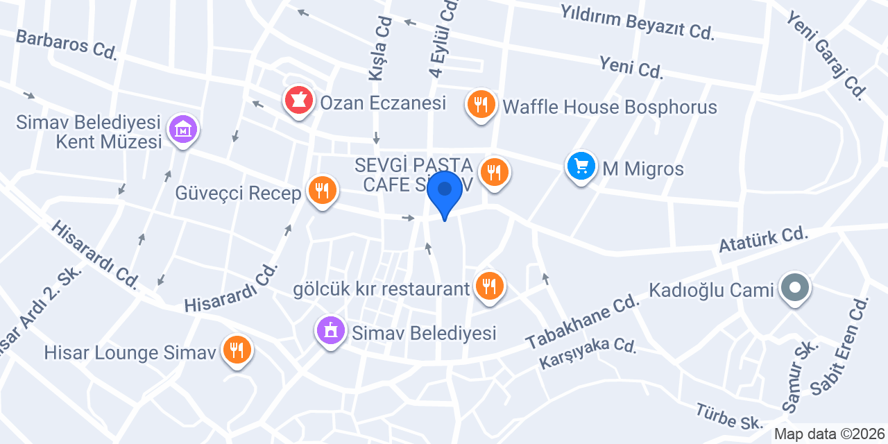 CAFE’S. Cafe & Bistro & Oyun Salonu konumu