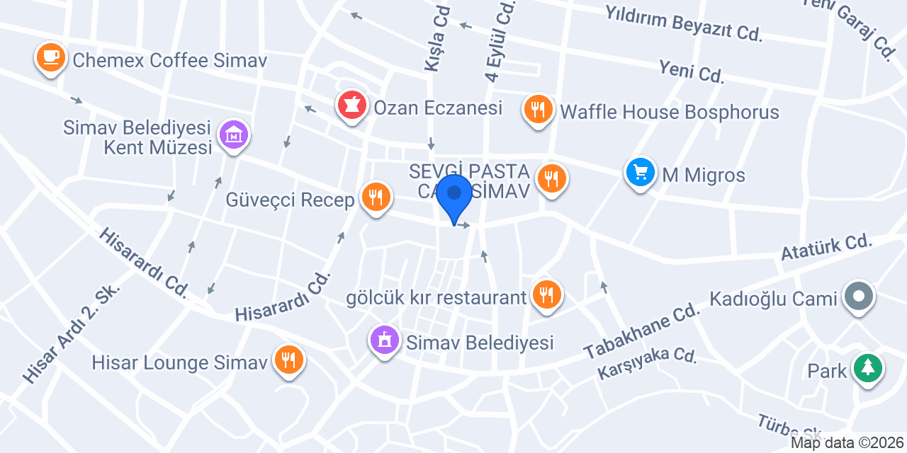 Simav Lokmacı (GÜLEÇ LOKMA) konumu