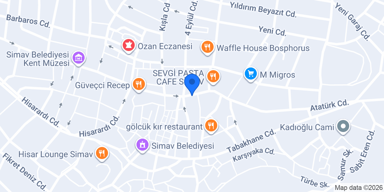 Karadeniz Unlu Mamülleri konumu