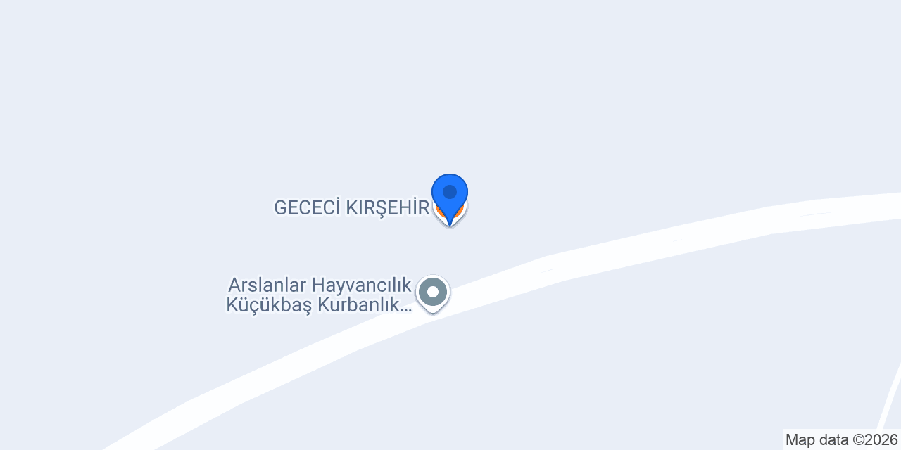 GECECİ KIRŞEHİR konumu