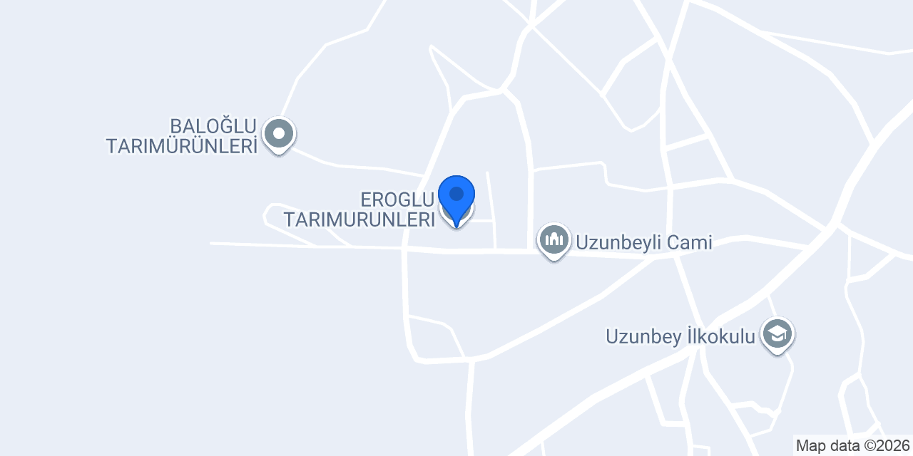 EROGLU TARIMURUNLERI konumu