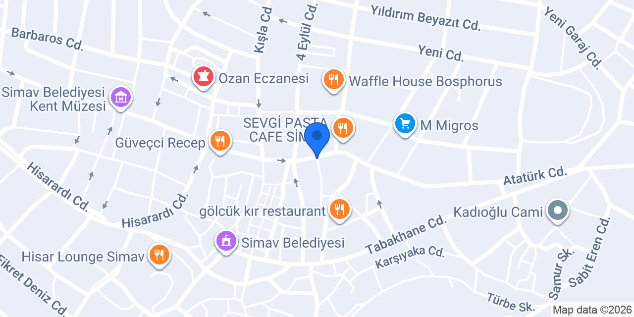 İkram Sofrası İskender ve Kebap Salonu konumu