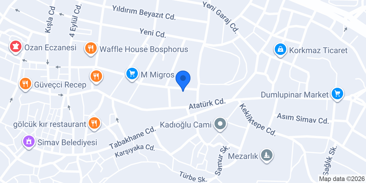 Yağcılar Eczanesi konumu