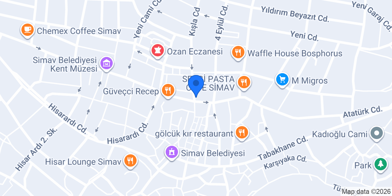 Şule Eczanesi konumu