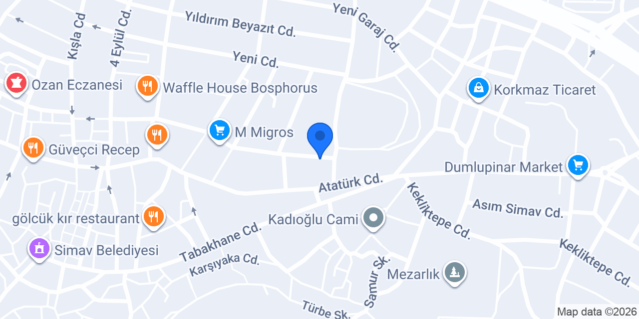 Optik Göz Nuru konumu