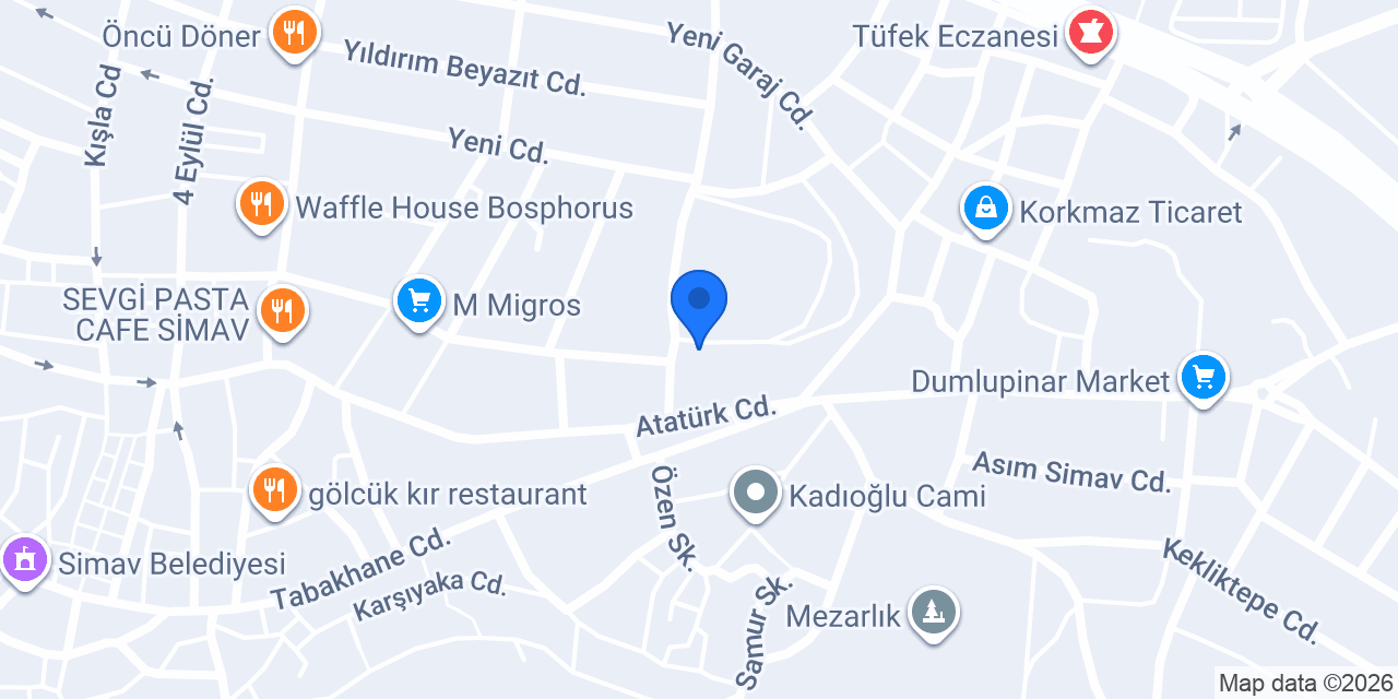 Hastane Taksi konumu