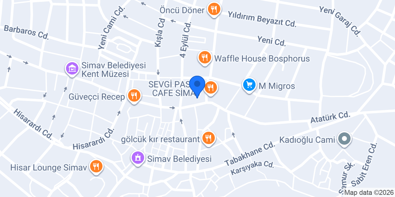 Efsane E-spor (internet cafe) konumu