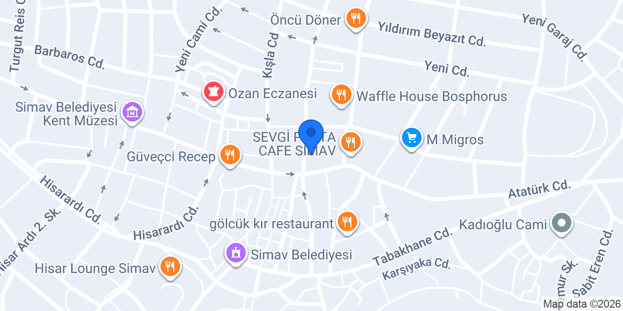 Çakır Tobacco Shop konumu
