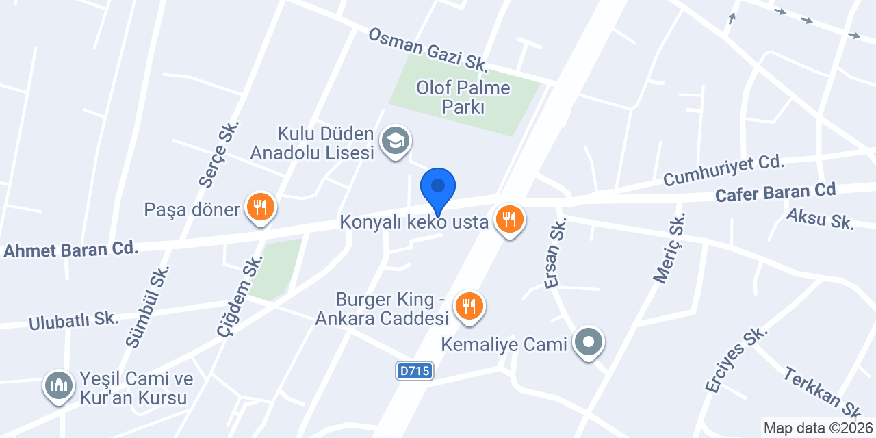Çiğdem eczanesi konumu
