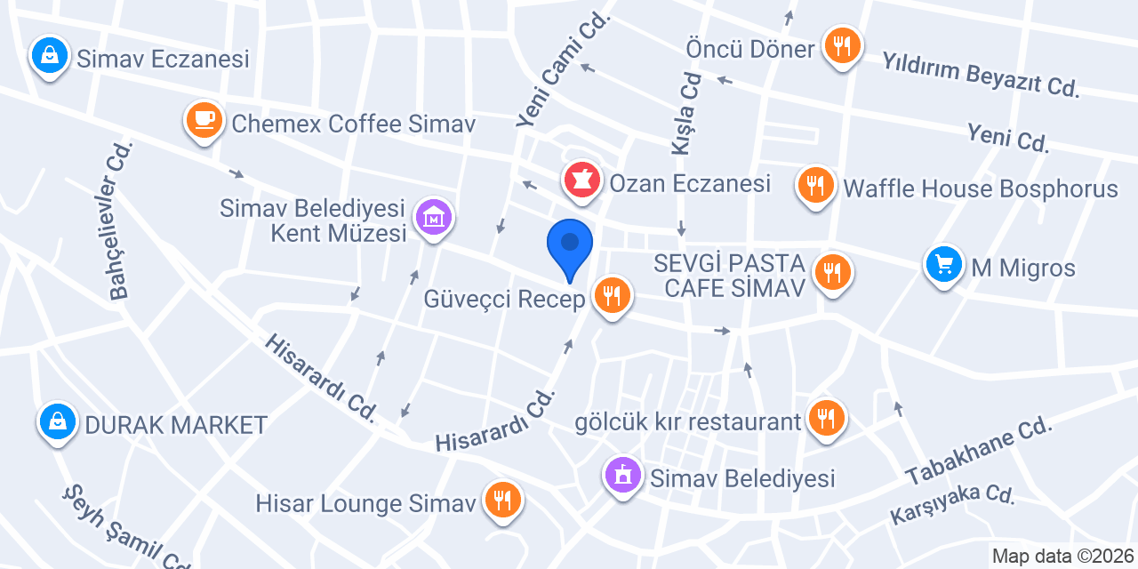 Güneş Eczanesi konumu