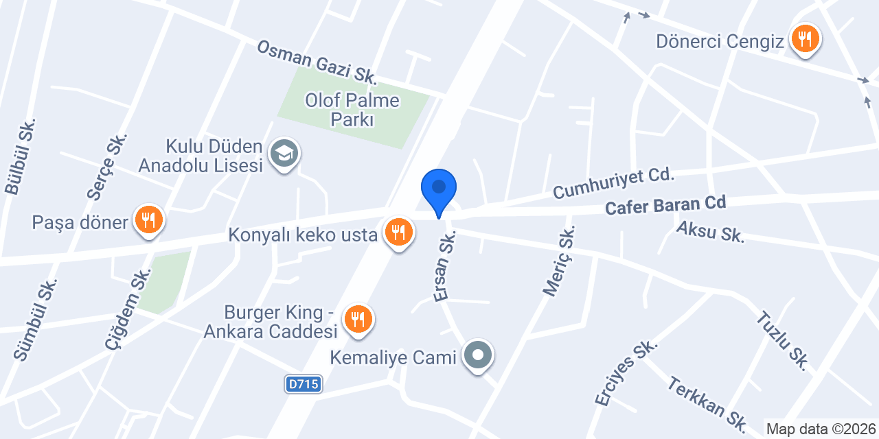 Mesut Döner konumu