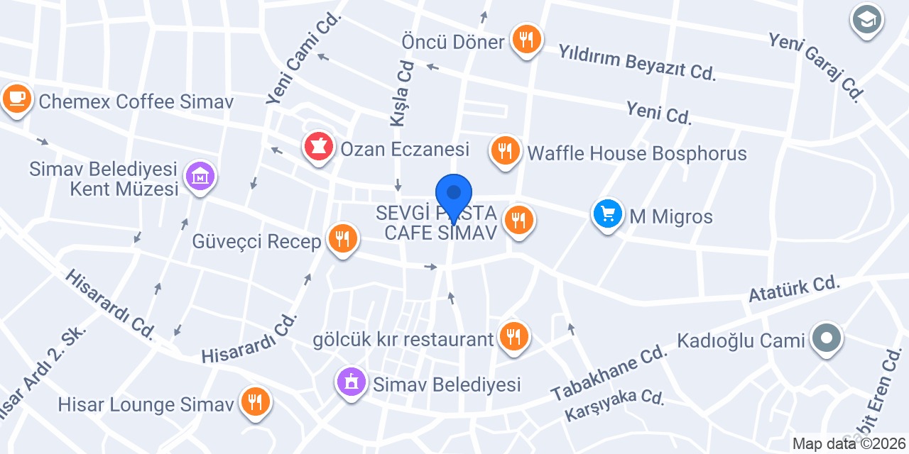 Mersin Tantuni simav konumu