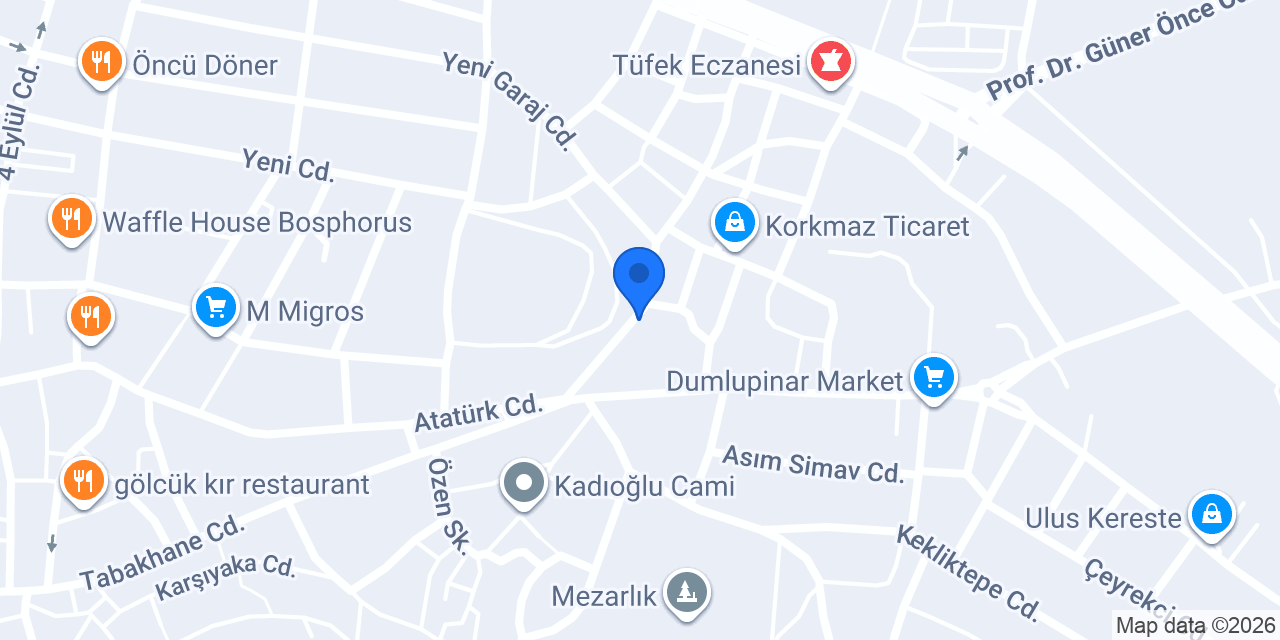 Cm Prefabrik konumu