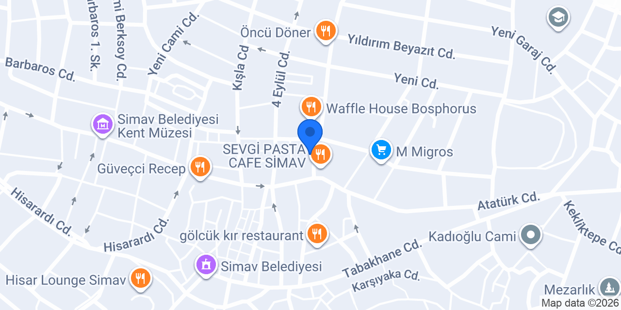 BAL DÖNER ŞUBE konumu