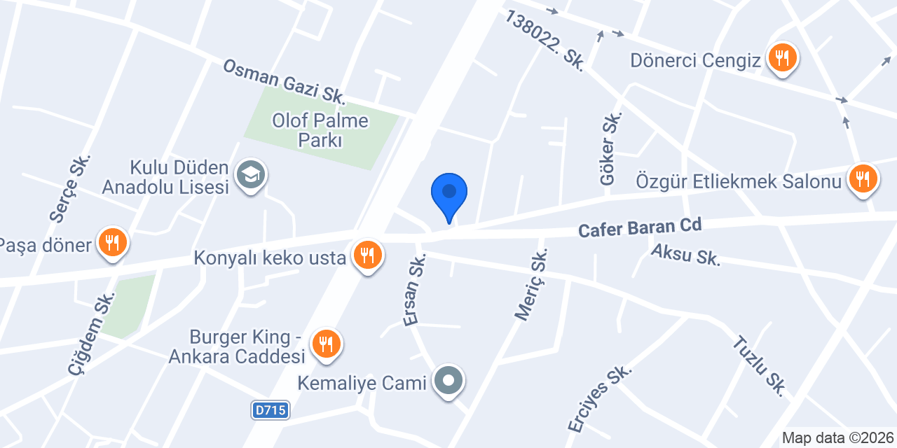 Yaşar Tütüncü İnşaat Malzemeleri Ltd. Şti. konumu