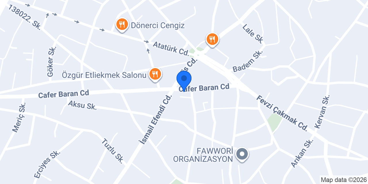 Paris Bayan Kuaförü konumu
