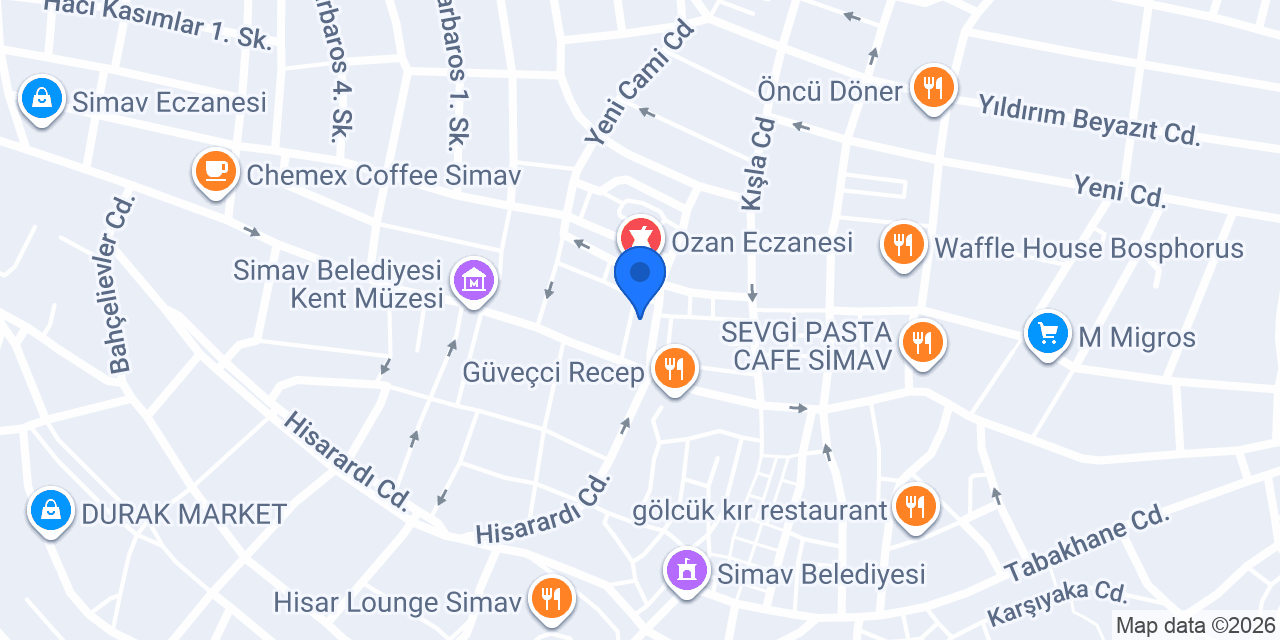 YSE Sigorta Simav konumu