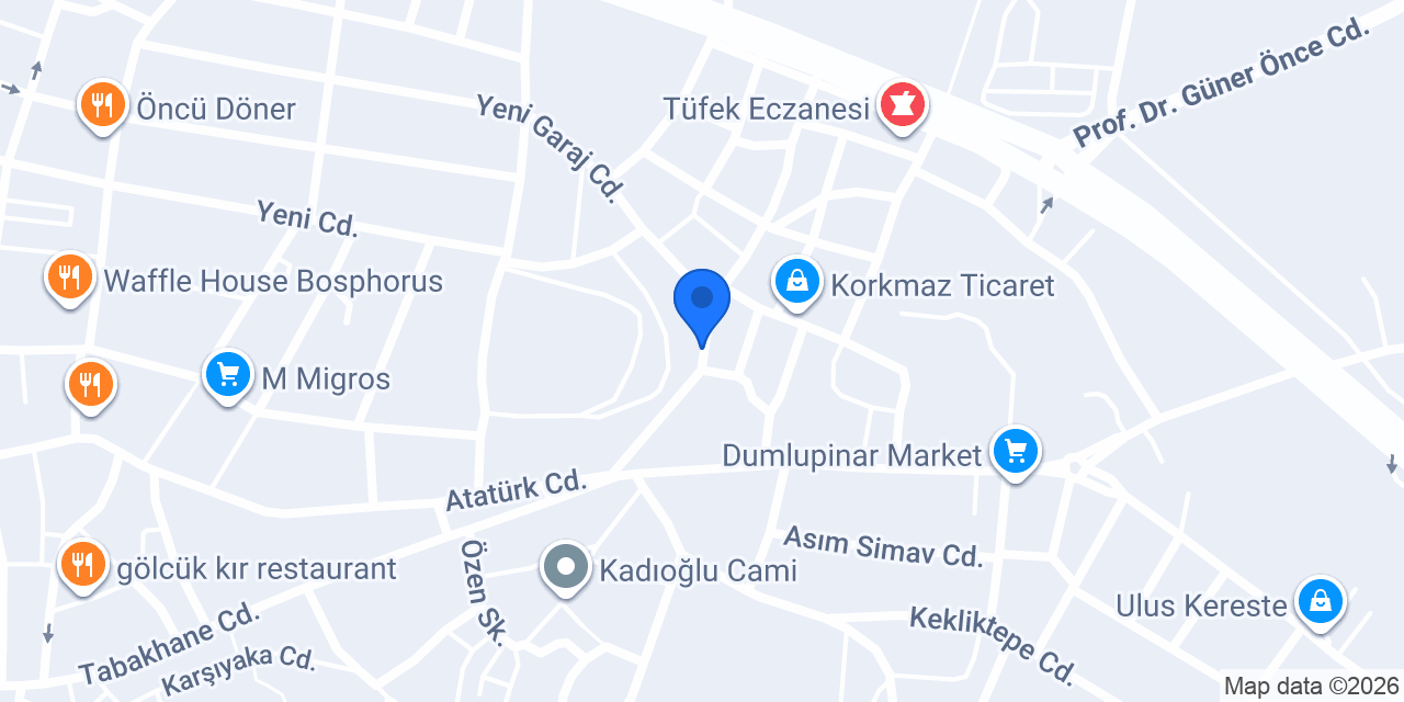 ÖZBEYLÎ MOTOR konumu