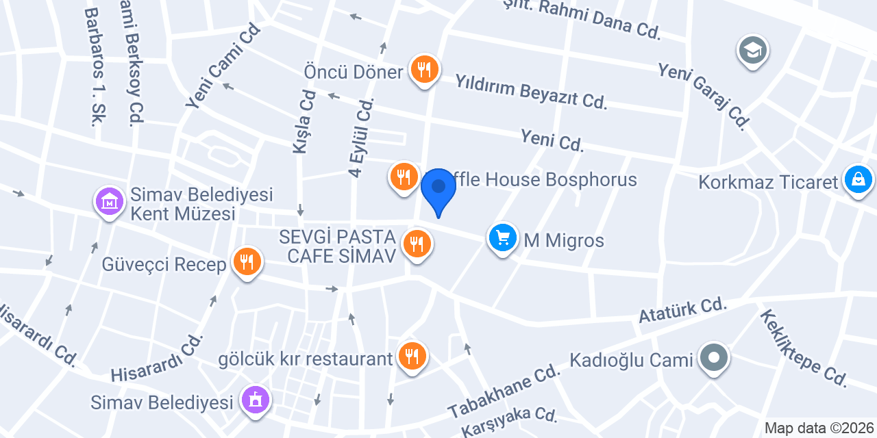 SİMAX EMLAK YATIRIM konumu