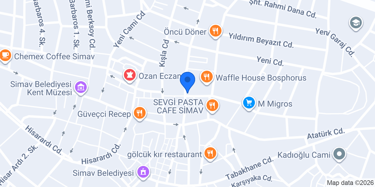 Tiryaki Yapı & Mühendislik konumu