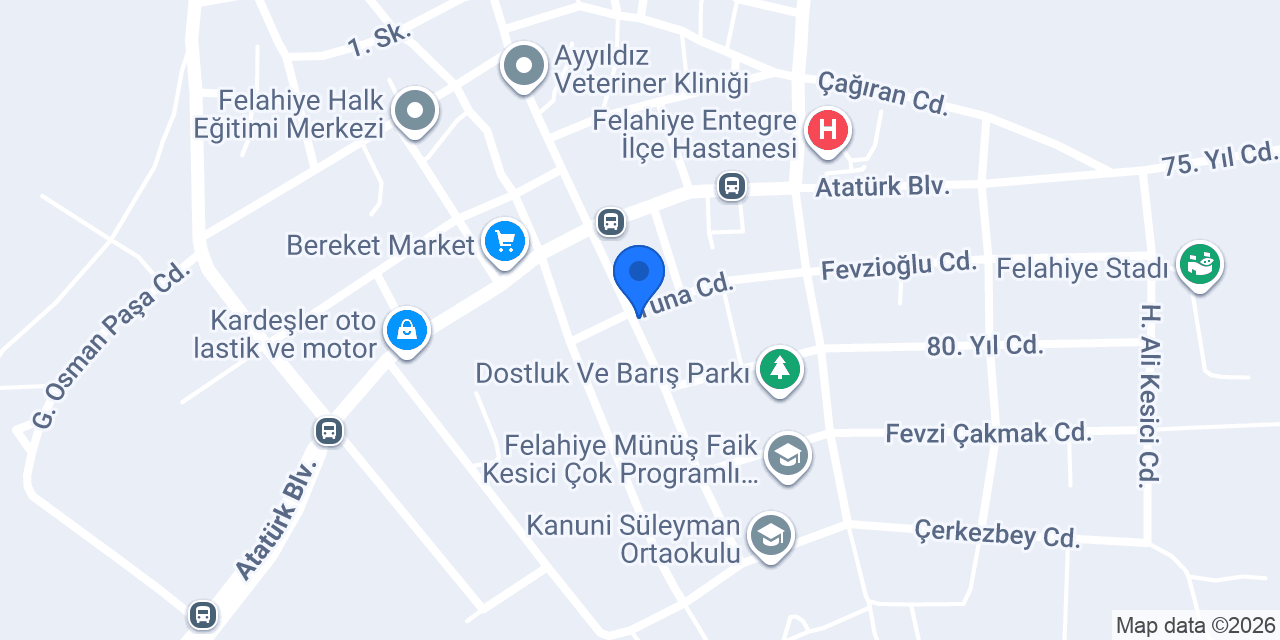 Stüdyo Ünal konumu