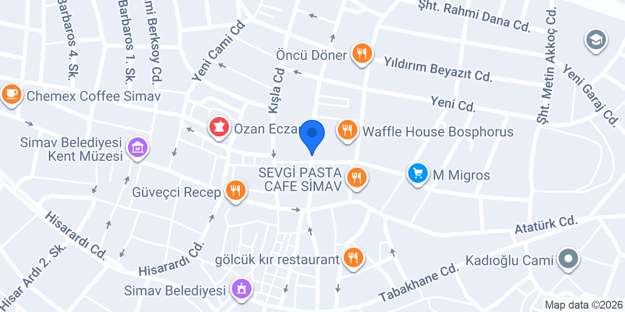 Üçgil Mimarlık 2 konumu