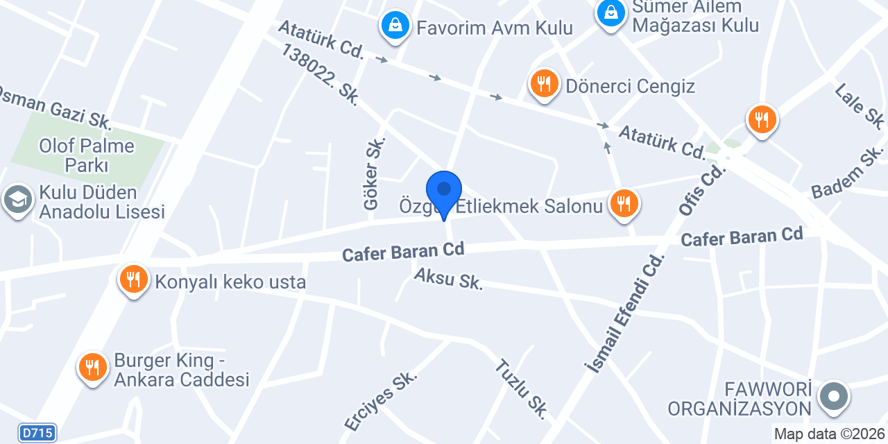 Minimokids Oyun Evi konumu