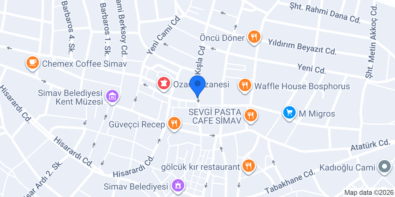 Simav esnaf kefalet konumu