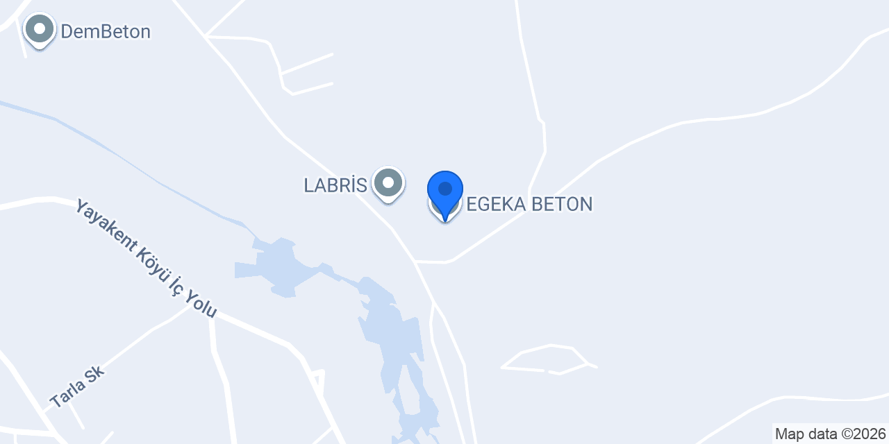 EGEKA BETON konumu
