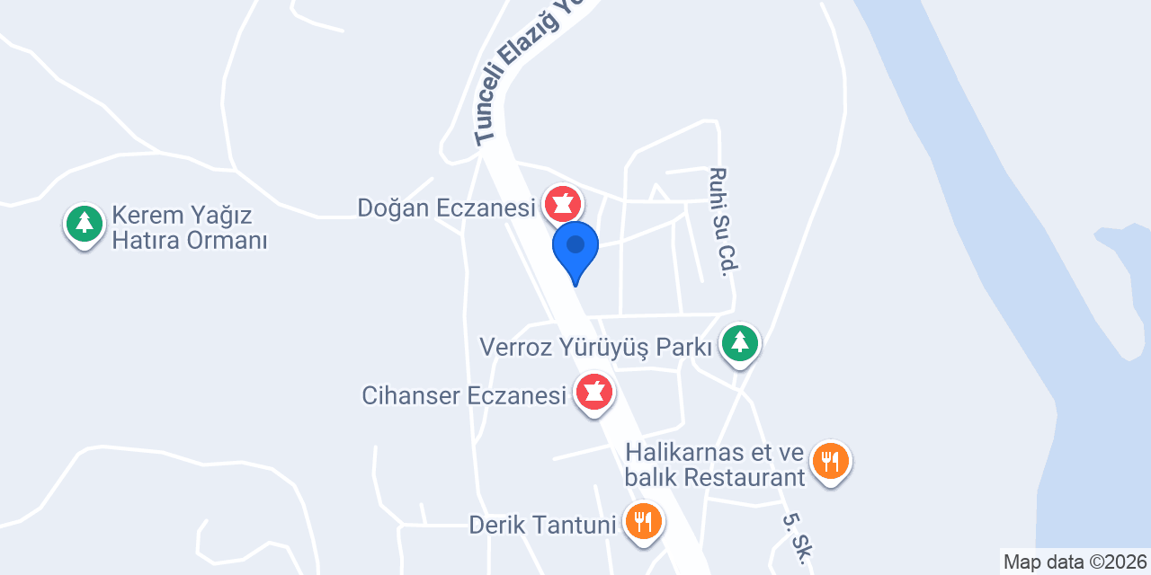Munzur sofrası konumu