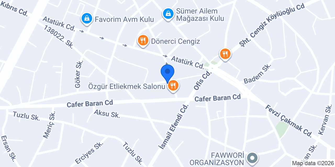 CANİP BAYAN KUAFÖRÜ konumu