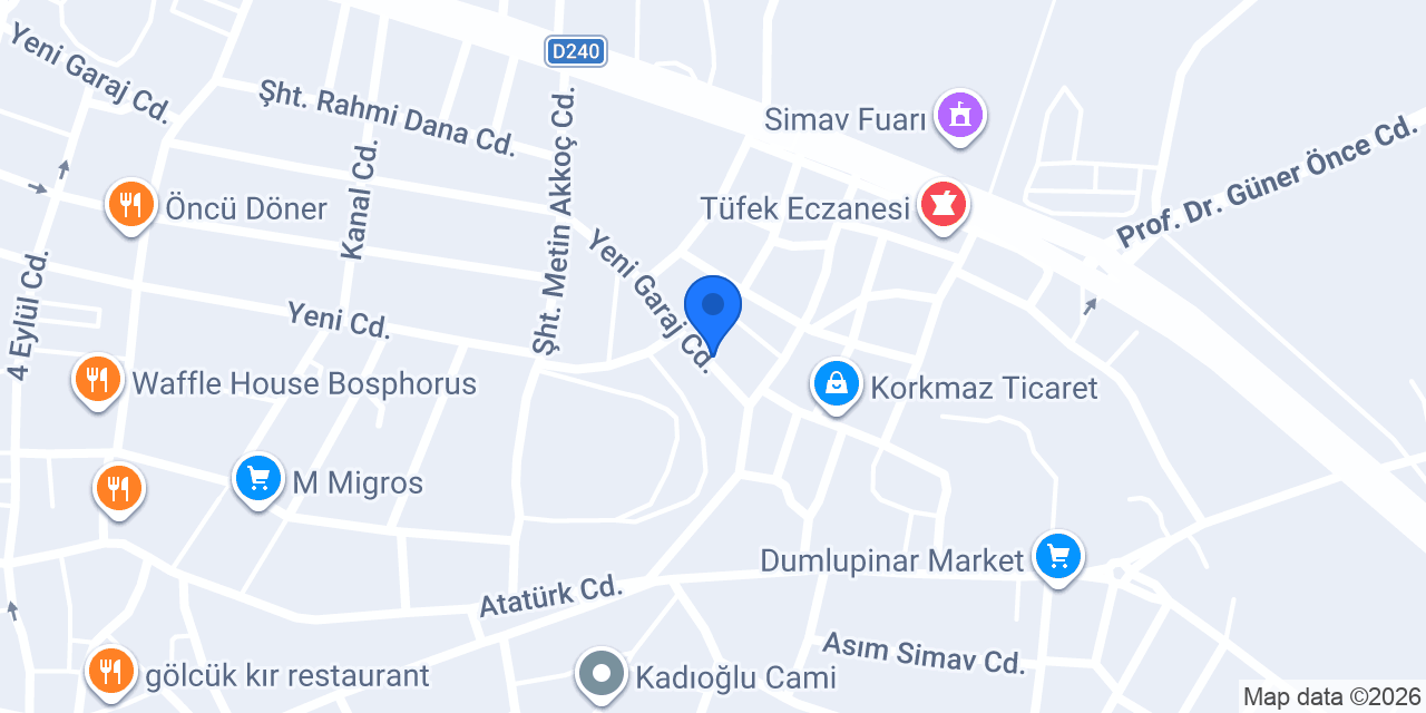 Aykoç Oto konumu