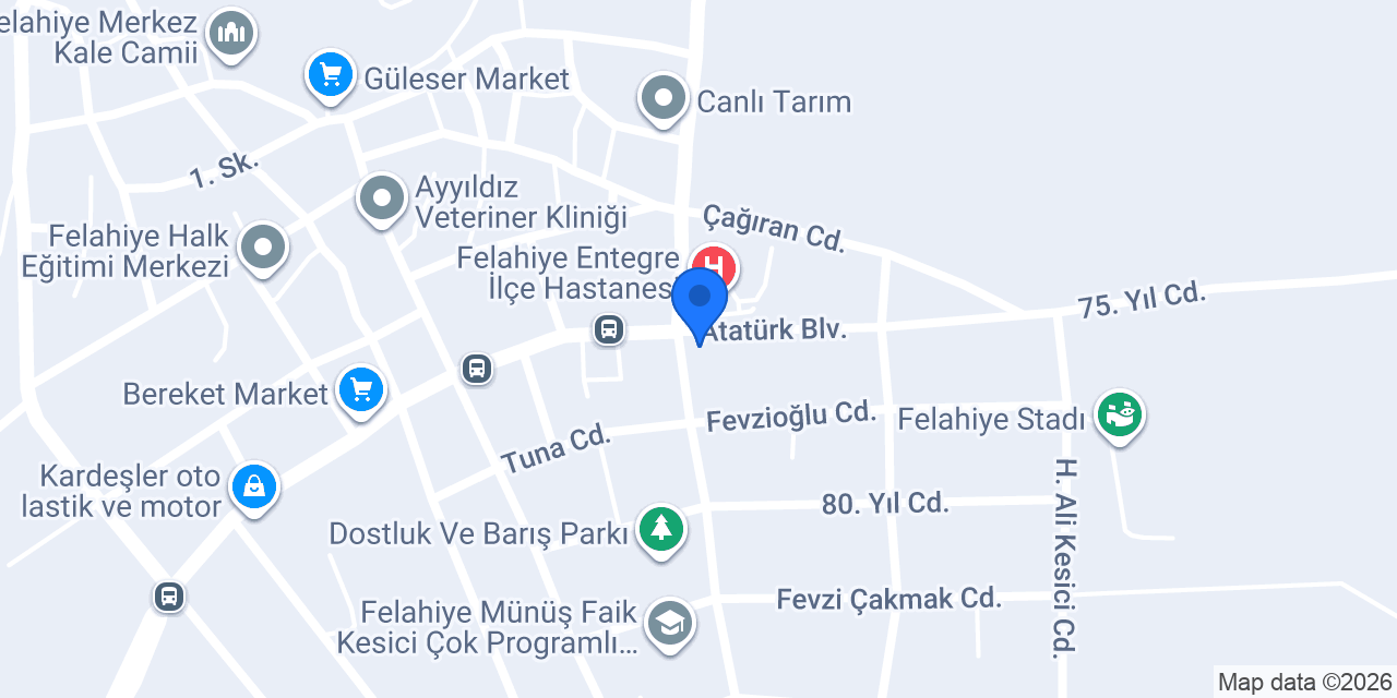 Bağcı Eczanesi konumu