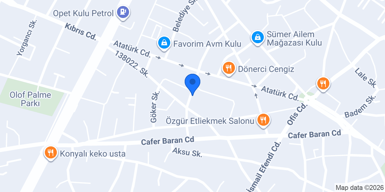 Saraç Emlak Kulu konumu