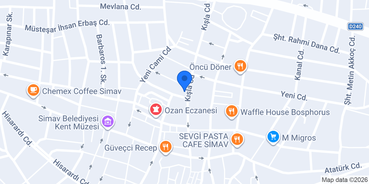 Özel Uygun Veteriner Kliniği konumu