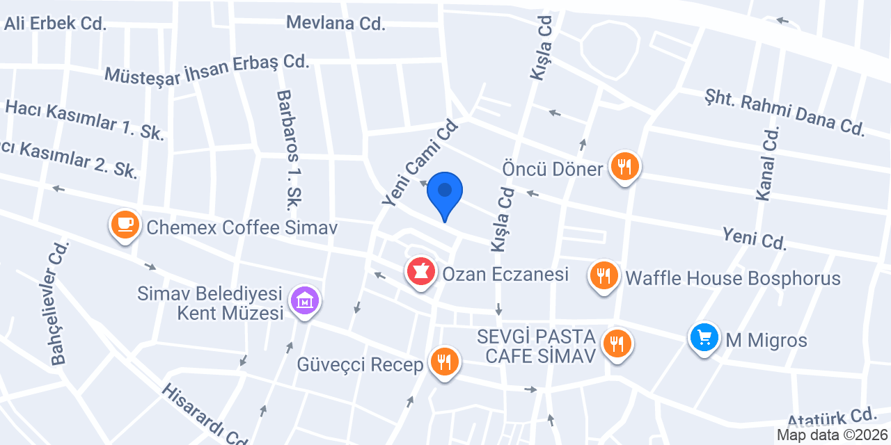 ÖNAL TİCARET konumu