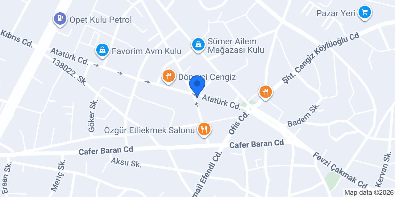 Barış Elektrik konumu