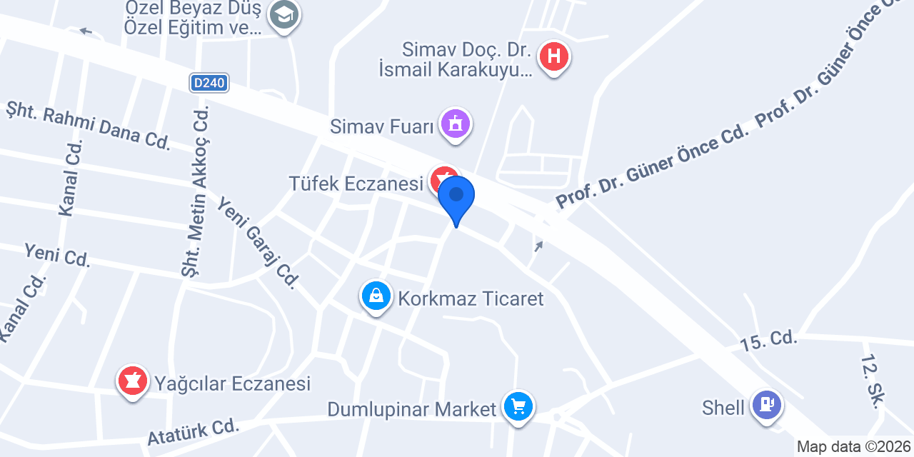 Dağhan Lastik & Mobil Yol Yardım konumu