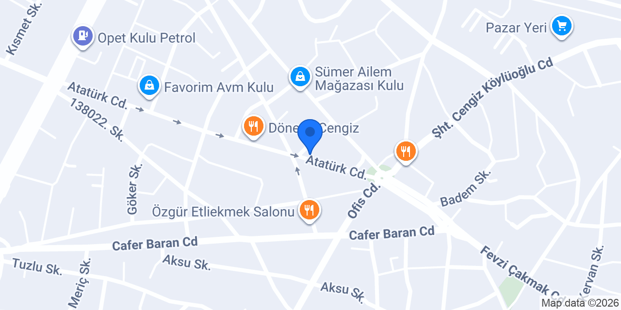 TAVŞANÇALI SİGORTA konumu