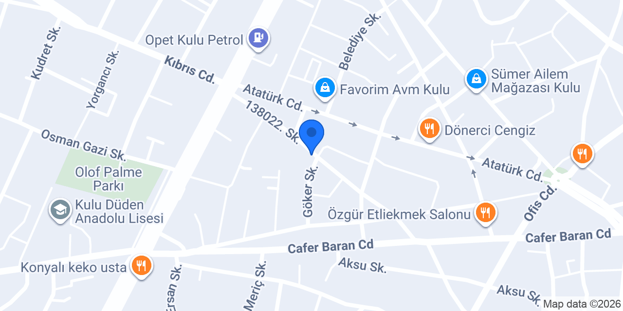 Deran Organizasyon konumu