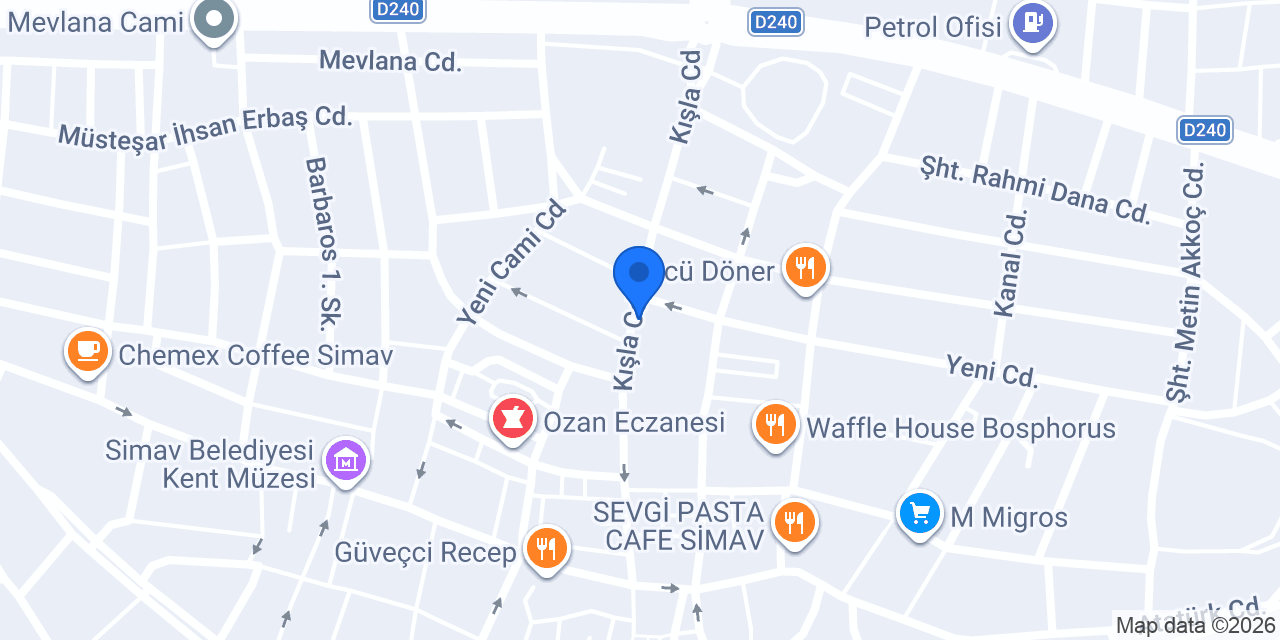 KAYA TİCARET konumu